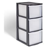 Tour 3 tiroirs 26,8xH63x37cm