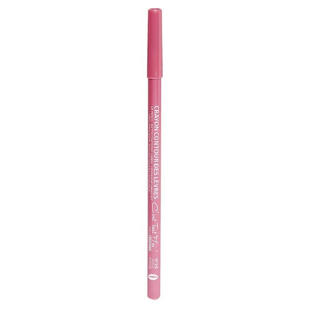 Crayon l&egrave;vres mania rose miss europe