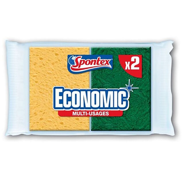 &Eacute;ponge Economic Spontex x 2
