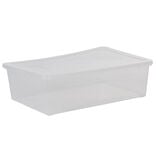 Bo&icirc;te de rangement transparente 22 L