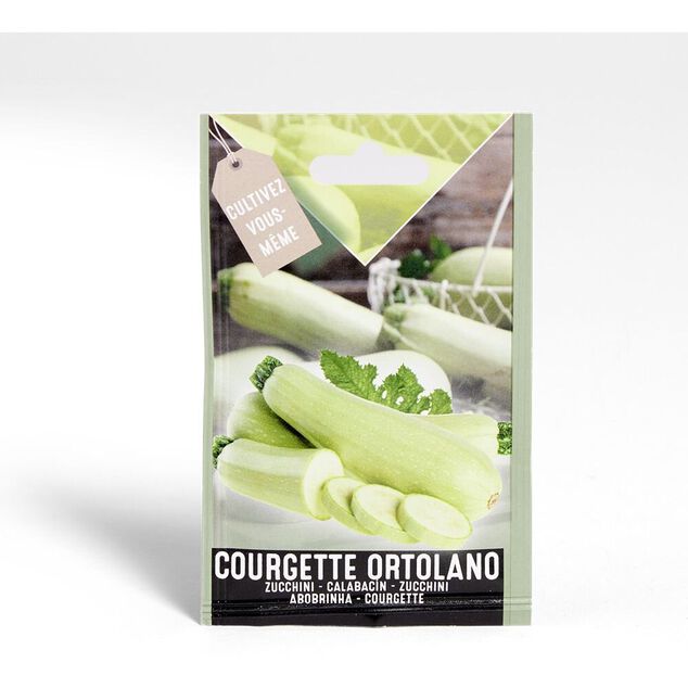 Semence courgette Ortolano1g