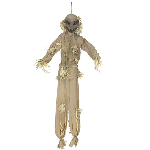 &Eacute;pouvantail anim&eacute; Halloween lumineux et sonore