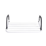 &Eacute;tendoir &agrave; linge pour radiateur 3m en fer blanc 51x34xH15cm