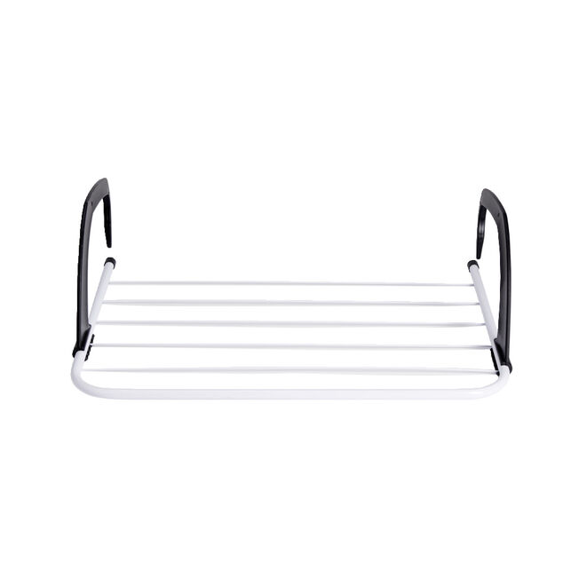&Eacute;tendoir &agrave; linge pour radiateur 3m en fer blanc 51x34xH15cm