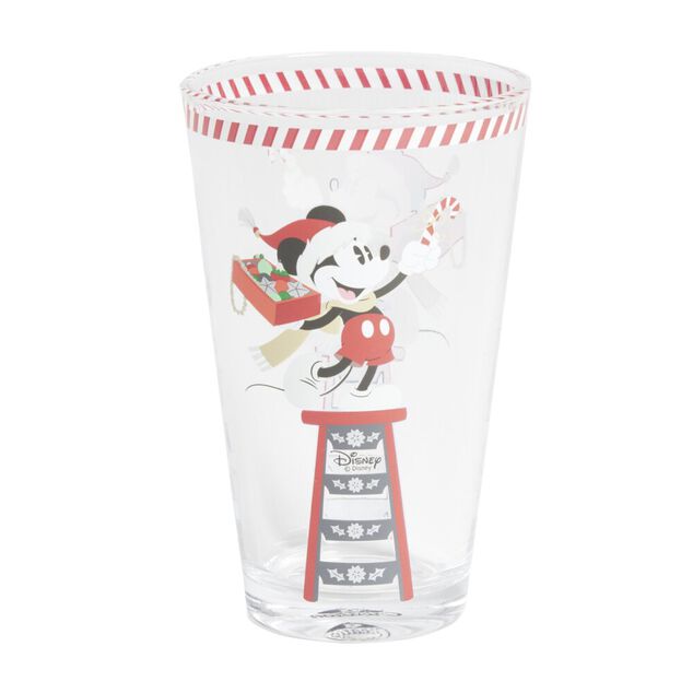 Verre Disney No&euml;l Mickey Minnie 30cl x3