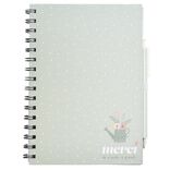 Cadeau merci pour cette année carnet avec stylo 17x22cm (3 modèles)