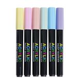 Marqueur permanent x6 peinture acrylique pastel