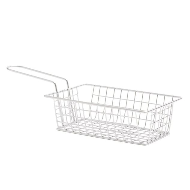 Panier de présentation en inox 24x10xH5,5cm