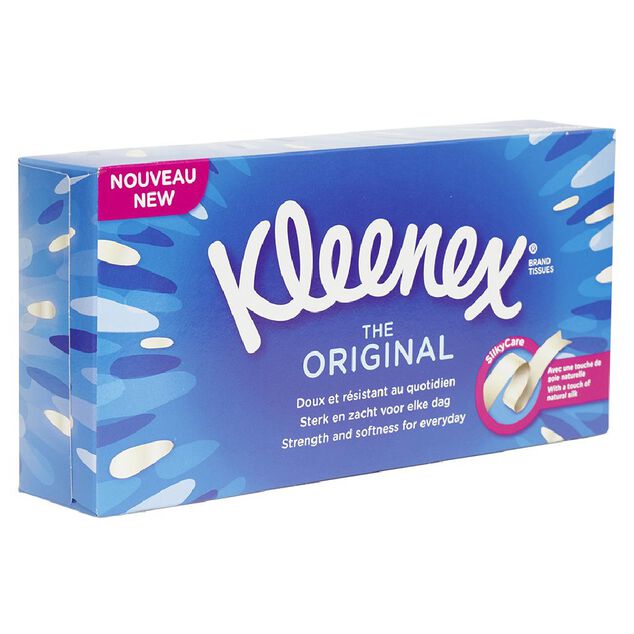 Bo&icirc;te de 70 mouchoirs blancs Kleenex