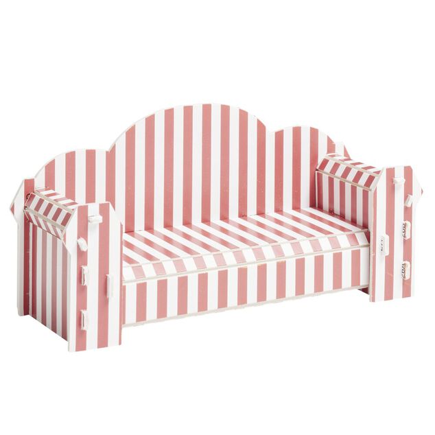 Accessoires de salon pour lutin farceur en carton à monter 6 pièces