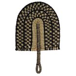 D&eacute;coration &Eacute;ventail en osier L45xH26 cm