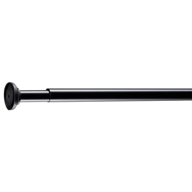 Tringle poussoir noir L110-200cm