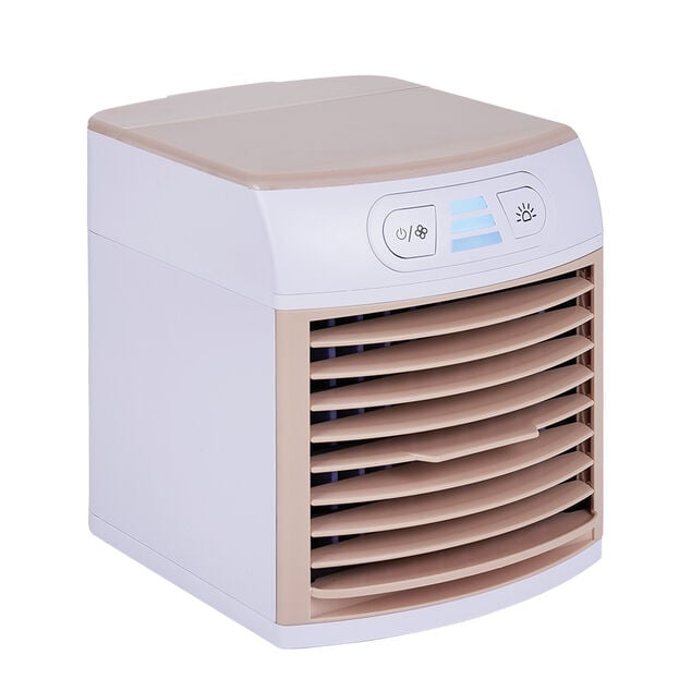 Mini rafra&icirc;chisseur d'air USB &agrave; LED 3 vitesses 600ml