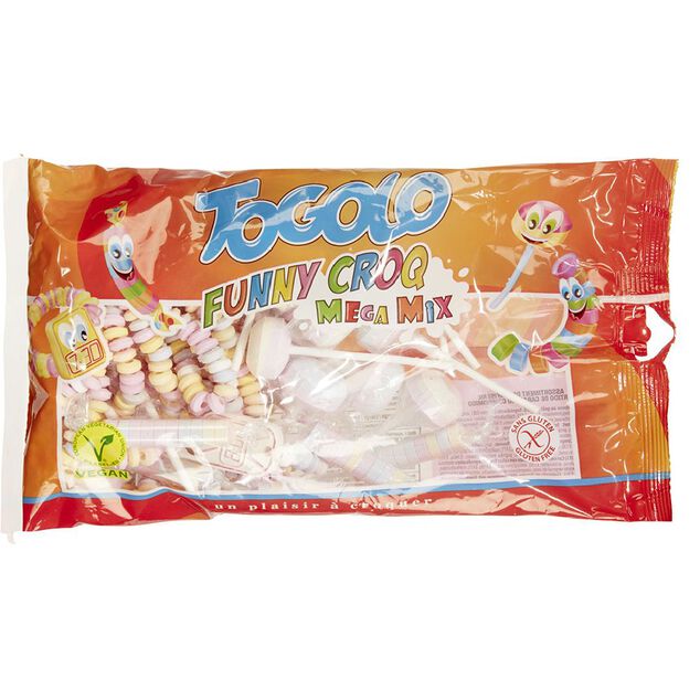 Bonbons Togolo Funny croq M&eacute;ga mix