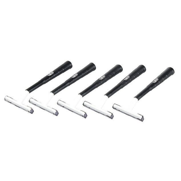 Rasoir Bic m&eacute;tal noir x5