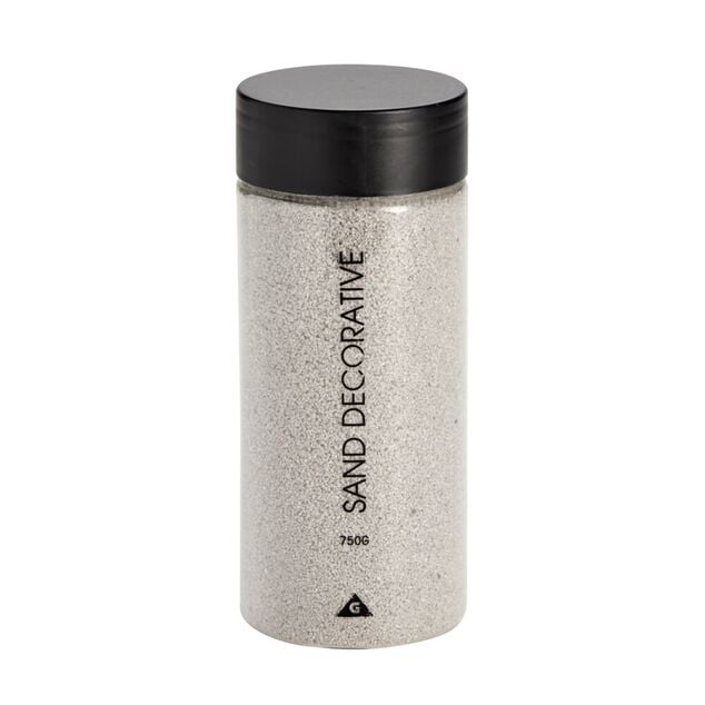 Sable d&eacute;coratif gris 750gr