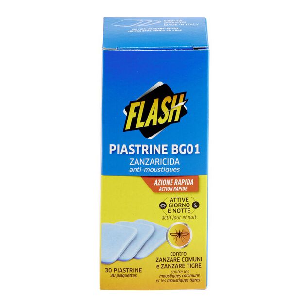 Recharge plaquette x30 pour diffuseur anti moustiques Flash