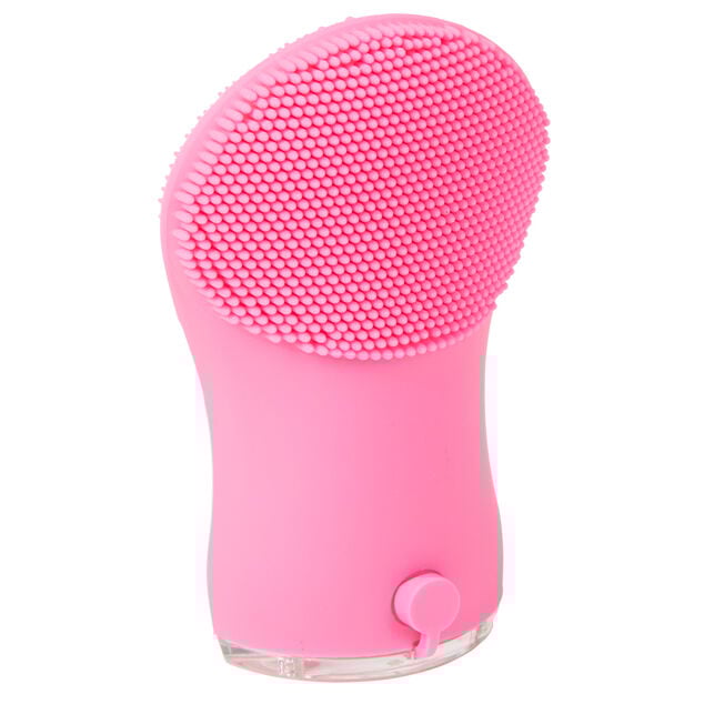 Brosse nettoyante rose pour visage