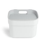 Poubelle de tri blanche 5L