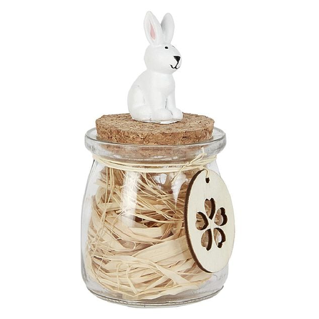 Bocal lapin d&eacute;co de P&acirc;ques