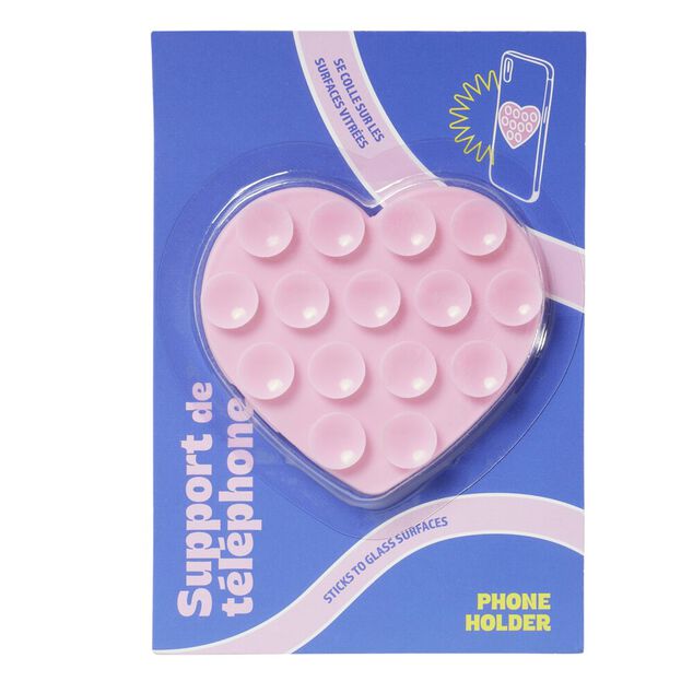 Ventouse t&eacute;l&eacute;phone silicone pour surface vitr&eacute;e (6 mod&egrave;les)