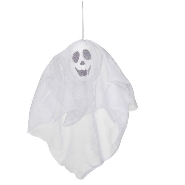 Fant&ocirc;me Halloween &agrave; suspendre blanc