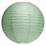 Suspension boule chinoise papier vert - &Oslash;30xH28cm