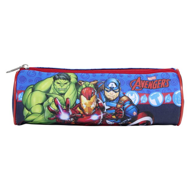 Trousse Marvel Avengers bleue &Oslash;8xL23cm