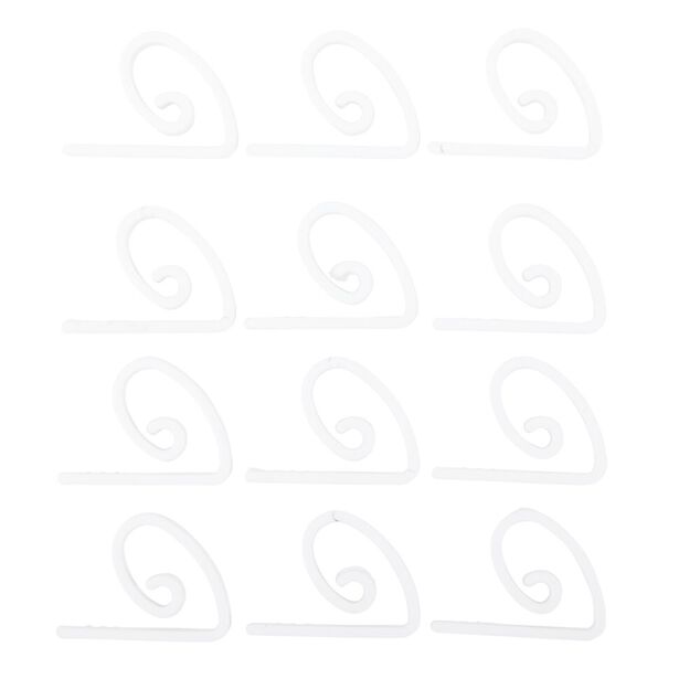 Pince nappe blanc x12