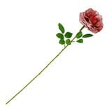 Fleur tige rose artificielle Ø15xH60cm (4 modèles)