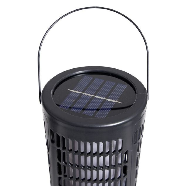 Torche solaire Gary 3en1 LED effet flamme H100cm