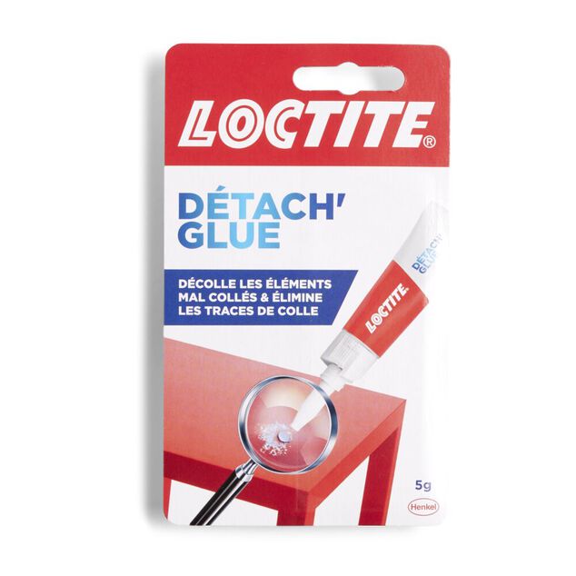 D&eacute;tachant pour colle instantan&eacute;e Loctite - Tube de 3g