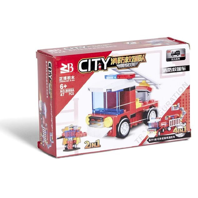 Véhicule d'urgence à construire 16 pièces