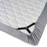 Fixation drap housse x4