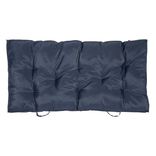 Coussin salon palette polyester gris 60x120cm