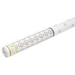 Nappe gauffr&eacute;e blanche avec modifs g&eacute;om&eacute;triques