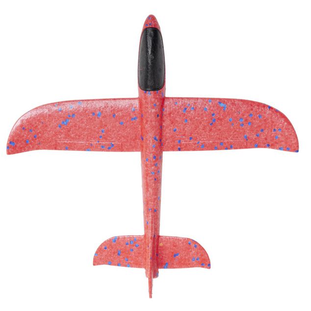 Planeur avion à construire rouge