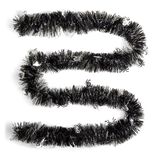Guirlande Halloween fantaisie plastique noir ou orange 2m (2 mod&egrave;les)