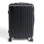 Valise cabine trolley à roulettes noir 38L petit modèle