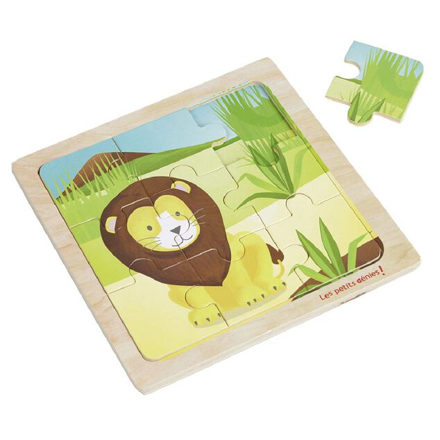 Puzzle en bois 9 pièces