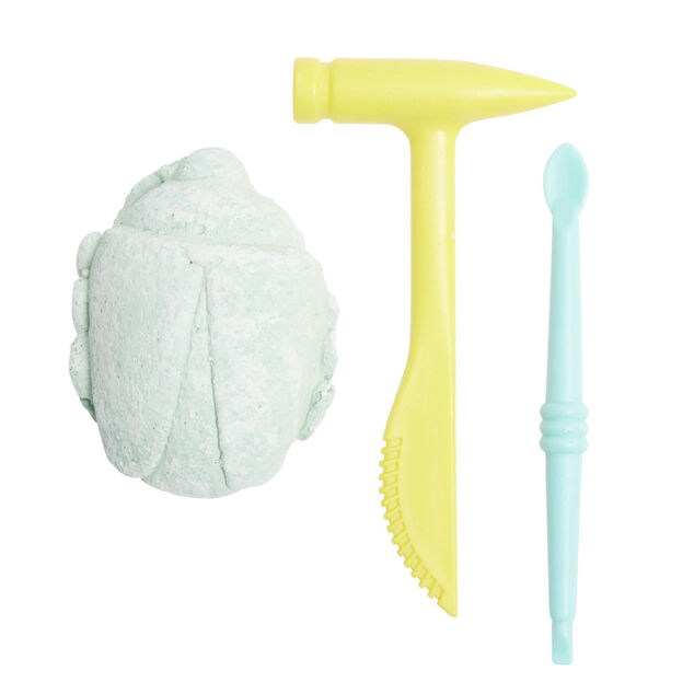 Jeu d'arch&eacute;ologie avec pl&acirc;tre th&egrave;me insecte 12x4xH19cm (2 mod&egrave;les)