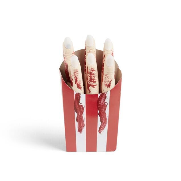 Barquette doigts ensanglant&eacute;s Halloween