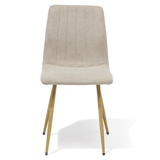 Chaise Joseph grise 54x45xH89cm x2