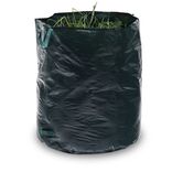 Sac de jardin 270L plastique vert &Oslash;67xH76 cm