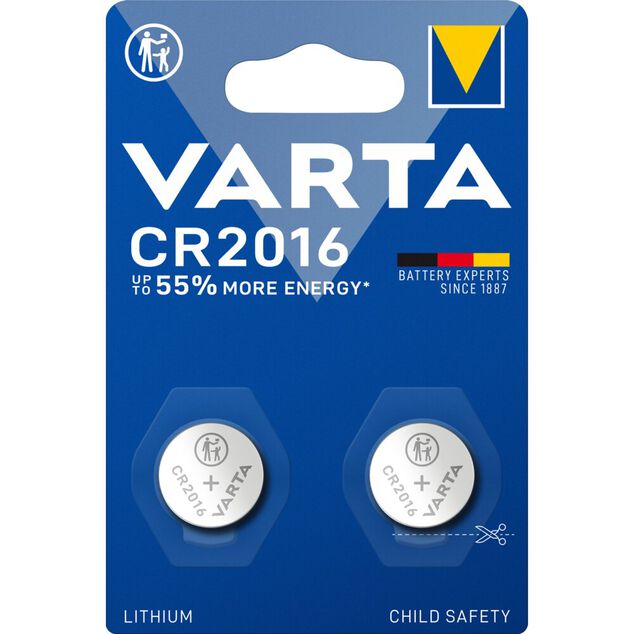 Pile CR2016 Varta x2