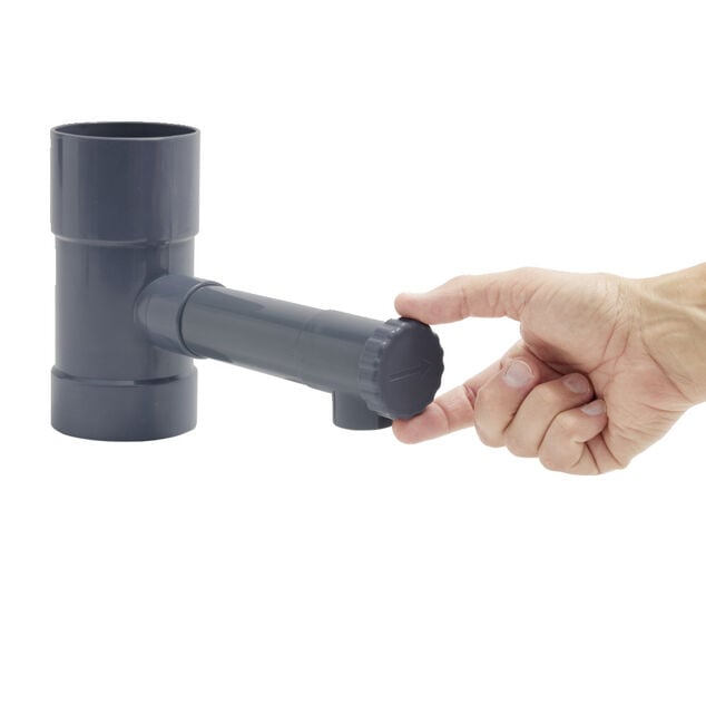 Collecteur de pluie &Oslash;80mm pour goutti&egrave;re