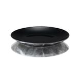 Assiette à dessert motif marbre gris Ø20.5cm