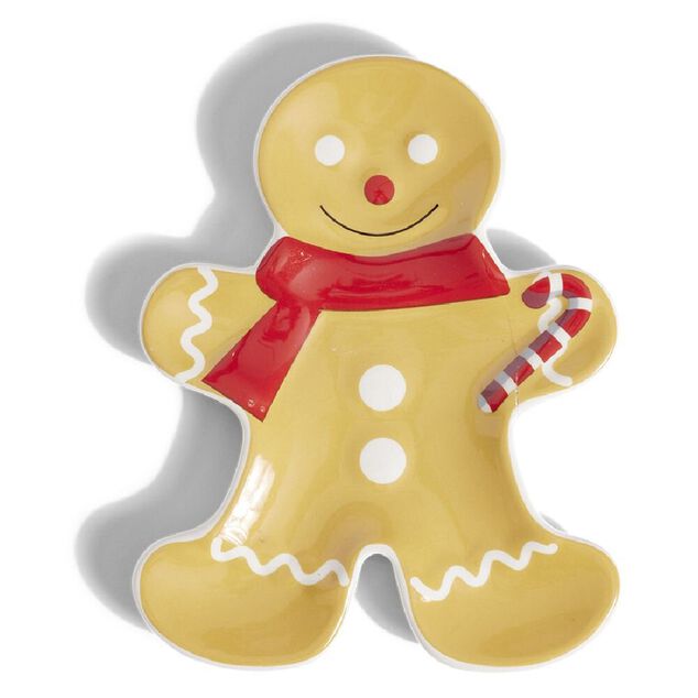 Vide poche Noël en céramique 18x12,5xH1,5cm (3 modèles)