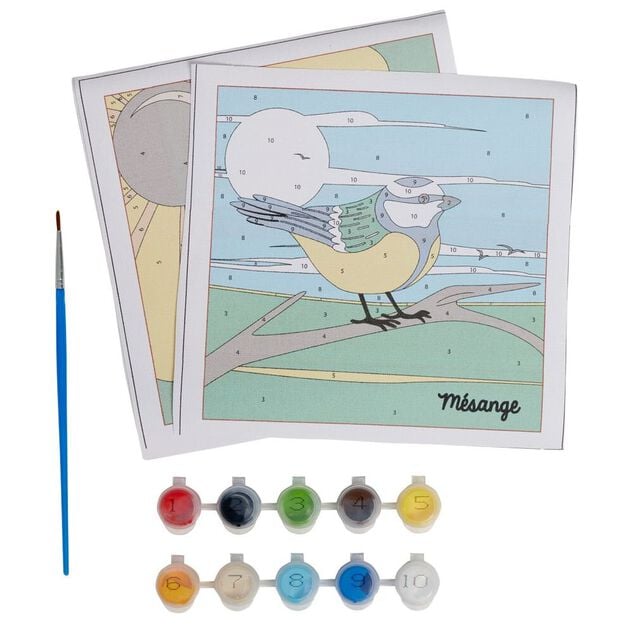 Activité carte à peindre x2