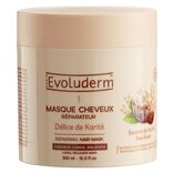 Masque cheveux Evoluderm d&eacute;lice de karit&eacute; 500 ml